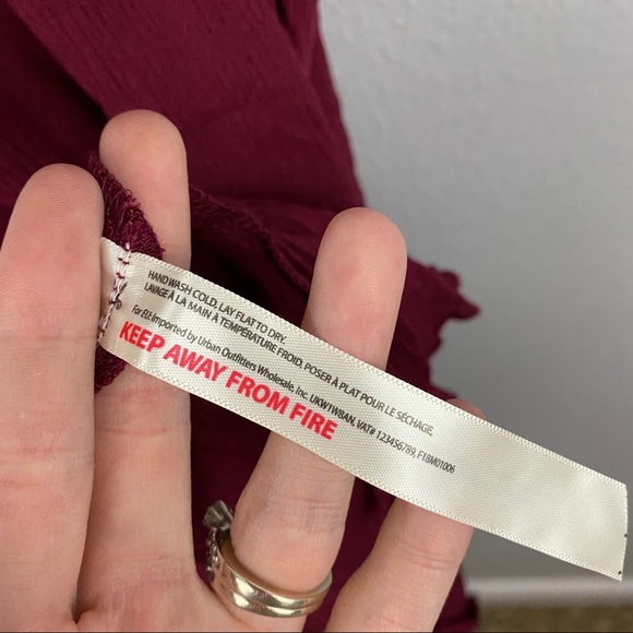 Free People • Adella Slip Dress Wine - Picture 4 of 10